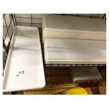 LOT OF 25 WHITE 25" TRAYS