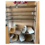 METRO RACKS 47" X 18" X 72"