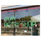 ITALIAN PASTRY SHOP NEON SIGN