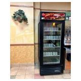 TRUE SELF CONTAINED GLASS DOOR REFRIGERATOR GEM-26