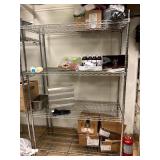 ASSORTED SIZE METRO RACKS - RACKS ONLY NO CONTENTS
