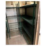 ASSORTED GREEN METRO RACKS
