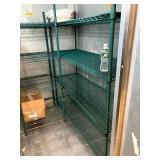 ASSORTED GREEN METRO RACKS