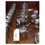 LOT OF 9 SS MILK POURERS