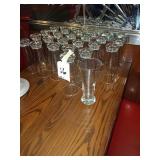 LOT OF 25 BEER GLASSES