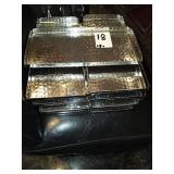 SS DIMPLED TRAYS 10"