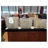 LOT OF 21 ANCHOR HOCKING CO GLASS 8" BOWLS