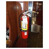 RED FIRE EXTINGUISHER