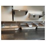 SS PANS WITH COMPARTMENTS