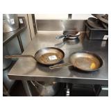 CAST IRON 8" SKILLETS