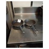 VOLLRATH 8" SS FRY PANS