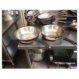 VOLLRATH 10" FRY PANS 3" DEEP
