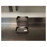 LOT OF18 ONE EIGHTH SIZE SHEET PANS