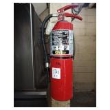 RED FIRE EXTINGUISHER