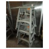 RUBBERMAID MICROBAN HIGH CHAIRS