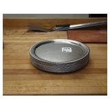 LOT OF 26 HEAVY 12" ROUND PANS