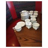 SET ESPRESSO CUPS & SAUCERS