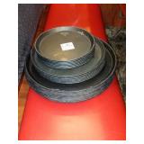 LOT OF 26 ASSORTED BAR TRAYS