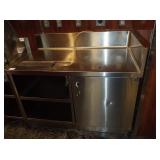 SS COFFEE COUNTER WITH REMOTE LOWBOY 48" X 28"