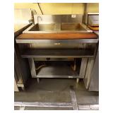 GAS STEAM TABLE 32" X 32" X 33"