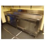 8 FT REMOTE BAIN MARIE SANDWICH SALAD PREP