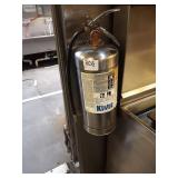 CHROME FIRE EXTINGUISHER