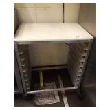 HALF SIZE PAN RACK WITH CUTTING BOARD