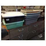 ASSORTED BUS BINS