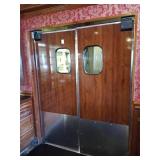 SWINGING DOORS 30" X 77" TALL