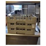 DISH GLASS & FLATWARE RACKS