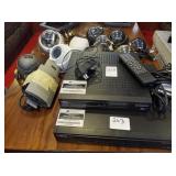 SECURITY SYSTEM - 2 DW VMAX RECORDERS & 10 CAMERAS