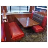 4 SEATER BOOTHS WITH TABLES