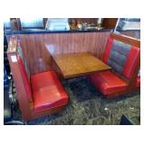 2 SEAT BOOTHS WITH TABLES