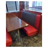 6 SEAT BOOTHS WITH TABLES