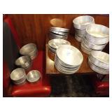 LOT OF 42 BAKING PANS