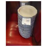 LOT OF (41) 10" OVAL PLATES