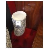 LOT OF (41) 10" OVAL PLATES