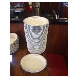 LOT OF (41) 11" PLATES