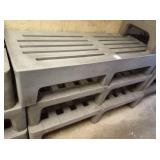 5 FT METRO HARD PLASTIC DUNNAGE STANDS