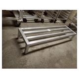 48" X 14" ALUMINUM DUNNAGE STAND