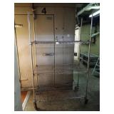 METRO RACK WITH EASY UNHOOK 48" X 24" SHELVES