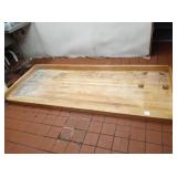 BUTCHER BLOCK WORK TABLE TOP 96" X 36"