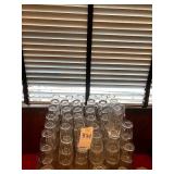 LOT OF 108 GLASSES