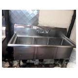 3 COMP SINK 47" X 22"