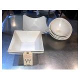 LOT OF 8 ASSORTED PLATTERS