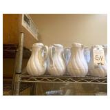 SMALL PLASTIC PITCHERS