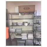 ASSORTED METRO RACKS - RACKS ONLY NO CONTENTS