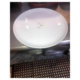 LOT OF 66 ROUND PLASTIC PLATTERS 14"