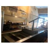 STEAM TABLE WITH SNEEZE GUARD