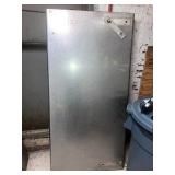 60" X 30" SS TABLE TOP WITH 2 SHELVES - NO LEGS